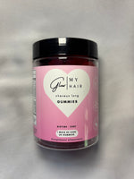 Gummies pour des cheveux long fort et brillant